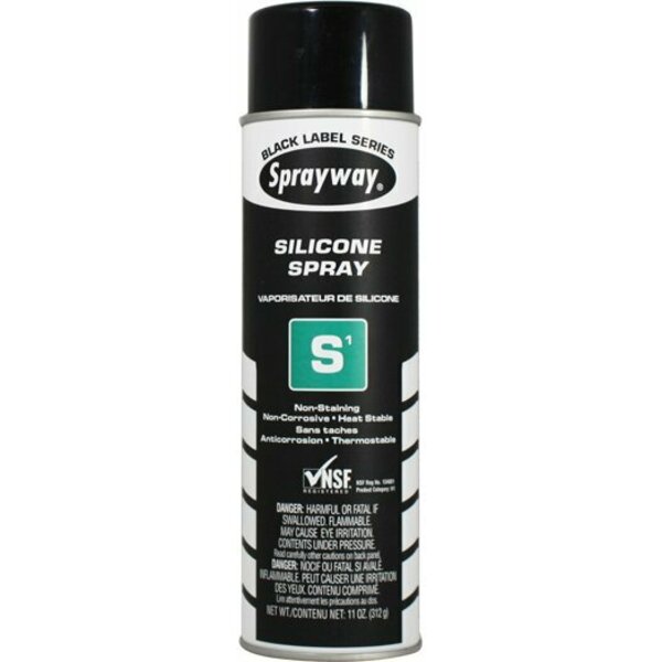 Sprayway S1 Silicone Spray, 20oz, 12PK SW292